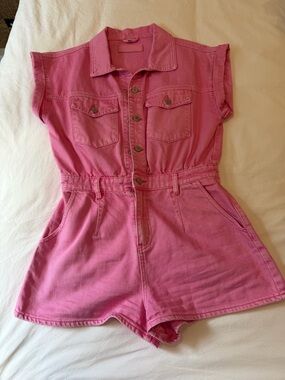 BLANKNYC Barbie Pink Romper